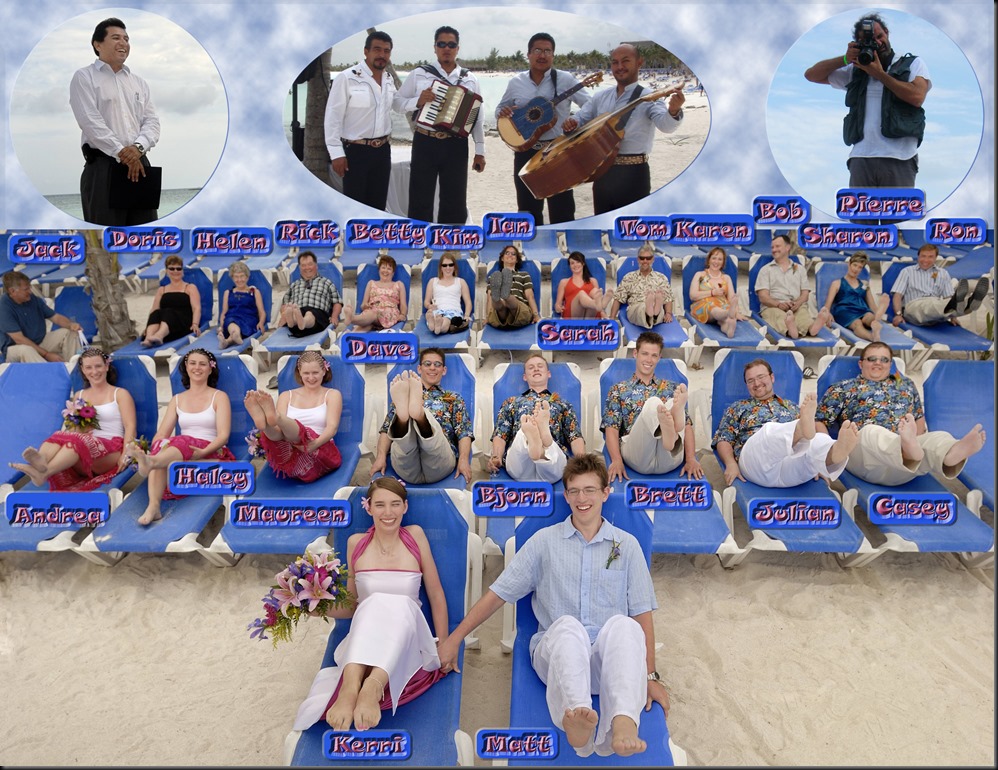 Wedding in Barcelo Mayan beach Resort